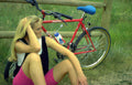 mountain bike rincon Vintage A4 Photo Print