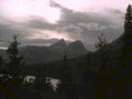 mountain dusk sky1980s 1990s A4 Photo Print 42