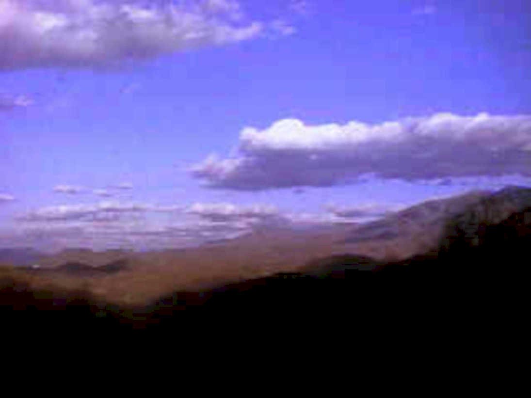 mountain dusk valley1980s 1990s A4 Photo Print