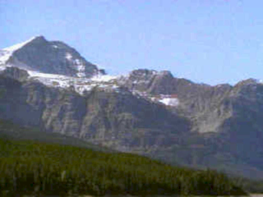 mountain glacier lake1980s 1990s A4 Photo Print