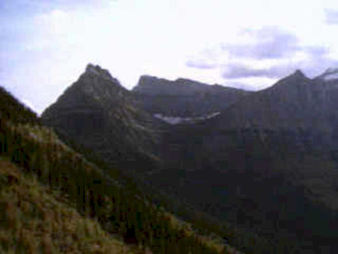 mountain glacier peaks1980s 1990s A4 Photo Print