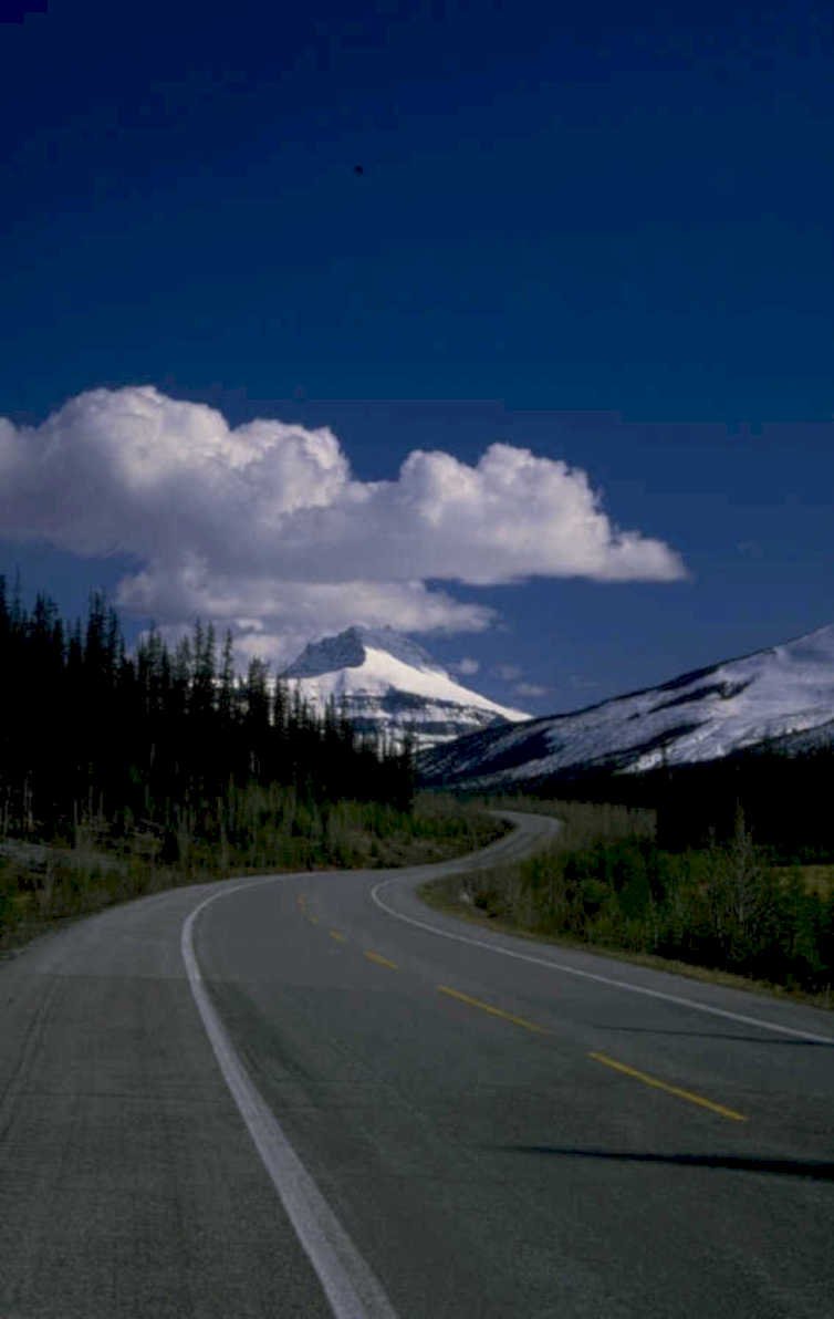 mountain highway alaska 1980s 1990s A4 Photo Print