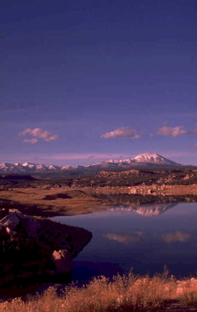 mountain lake colorado 1980s 1990s A4 Photo Print