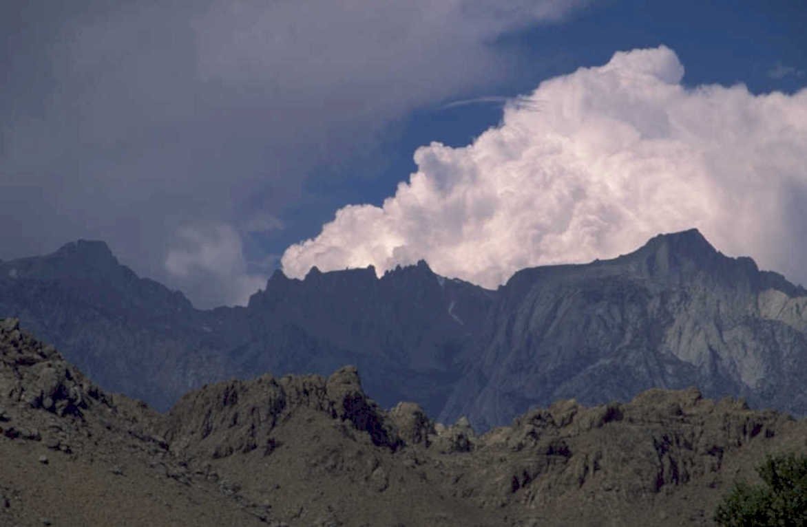 mountain landscape range 1980s 1990s A4 Photo Print