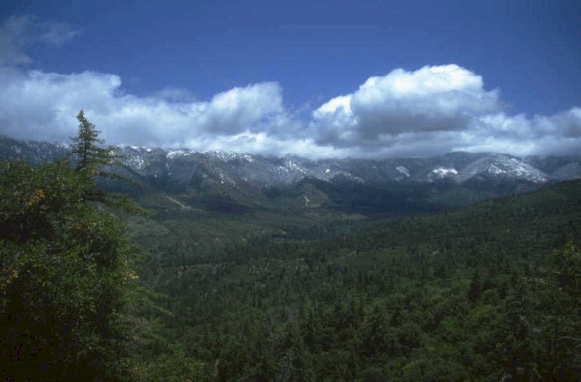 mountain landscape snow 1980s 1990s A4 Photo Print