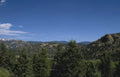 mountain range montana Vintage A4 Photo Print