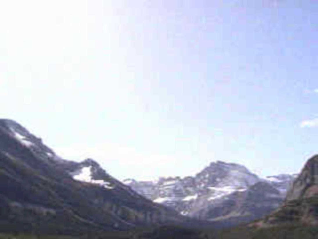 mountain range snow 11980s 1990s A4 Photo Print
