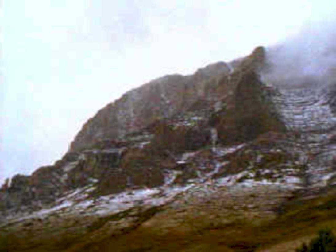 mountain range snow 21980s 1990s A4 Photo Print