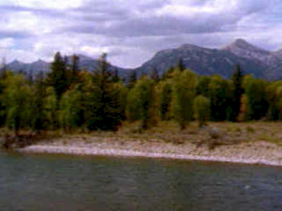 mountain river montana1980s 1990s A4 Photo Print