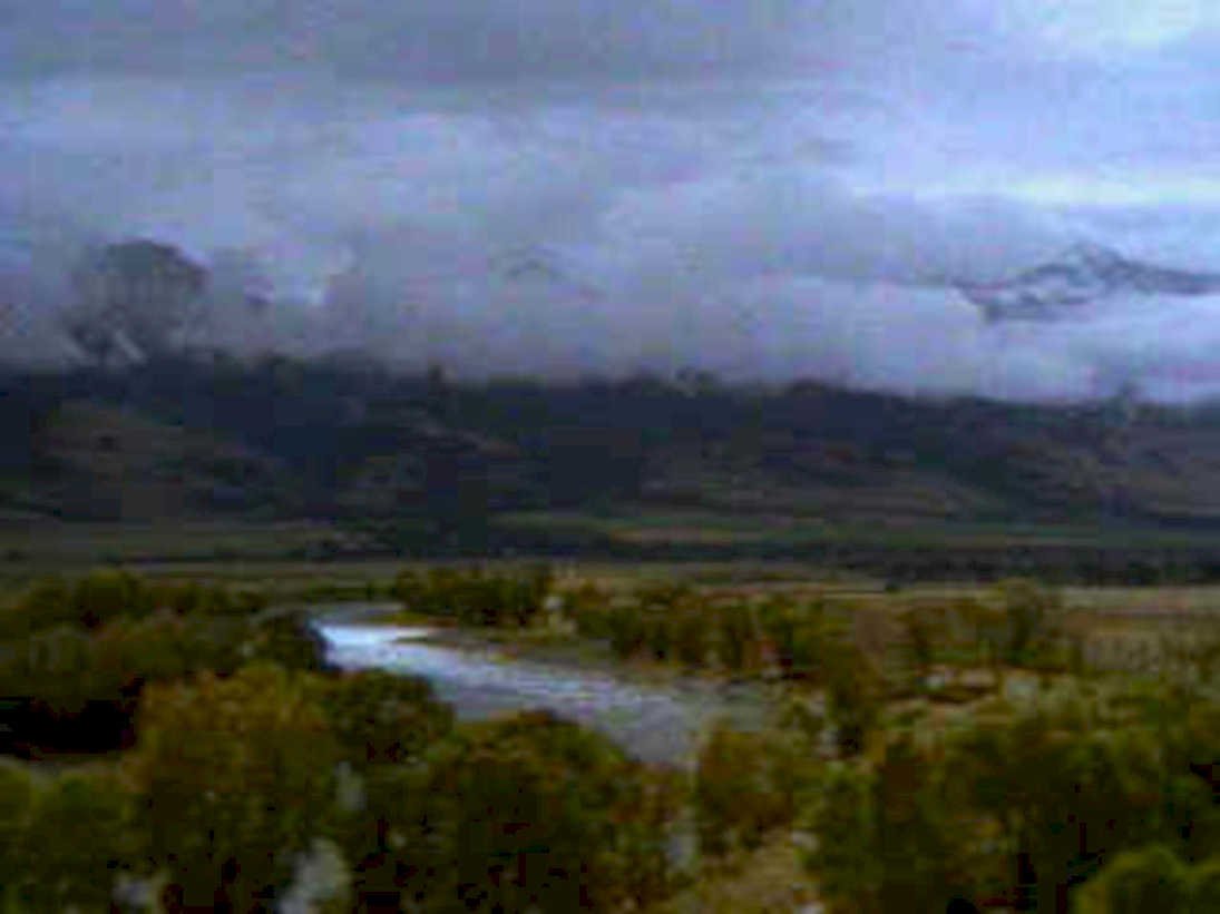 mountain river valley1980s 1990s A4 Photo Print