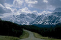 mountain road banff 1980s 1990s A4 Photo Print