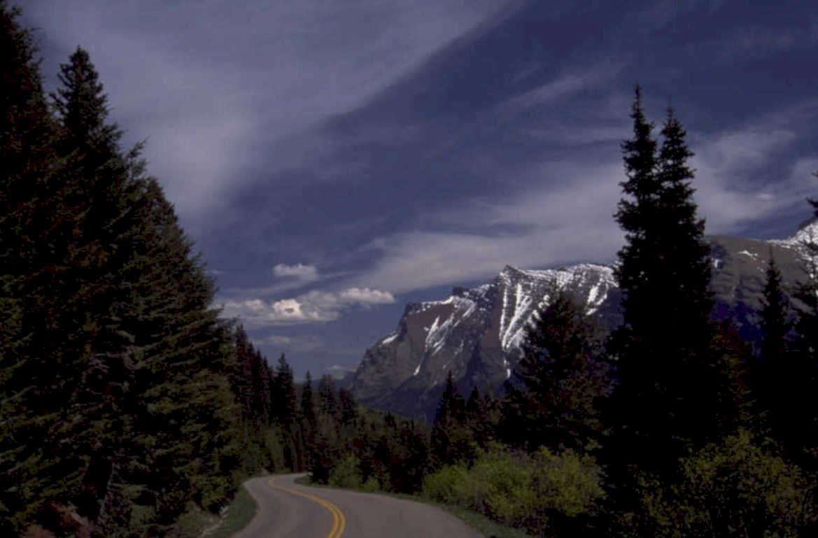 mountain road reynolds 1980s 1990s A4 Photo Print