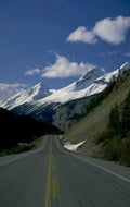 mountain road scene 2 1980s 1990s A4 Photo Print