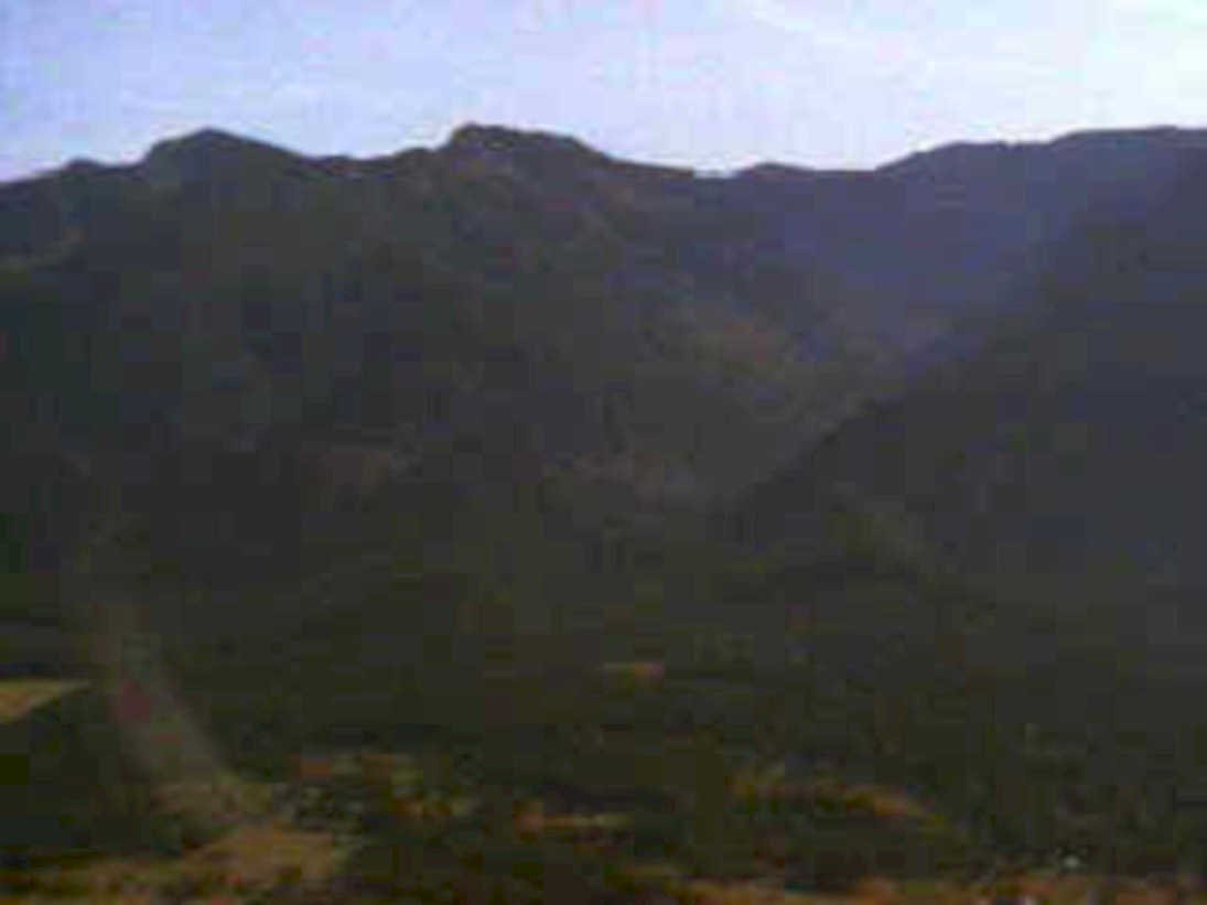 mountain road sky1980s 1990s A4 Photo Print
