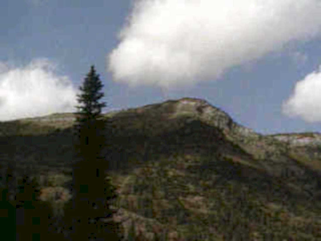 mountain scape view1980s 1990s A4 Photo Print