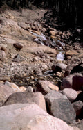 mountain stream rocks 2 Vintage A4 Photo Print