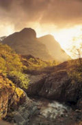 mountain stream waterfall UK GB British A4 Photo Print