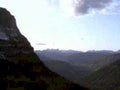 mountain sunrise cliff 11980s 1990s A4 Photo Print