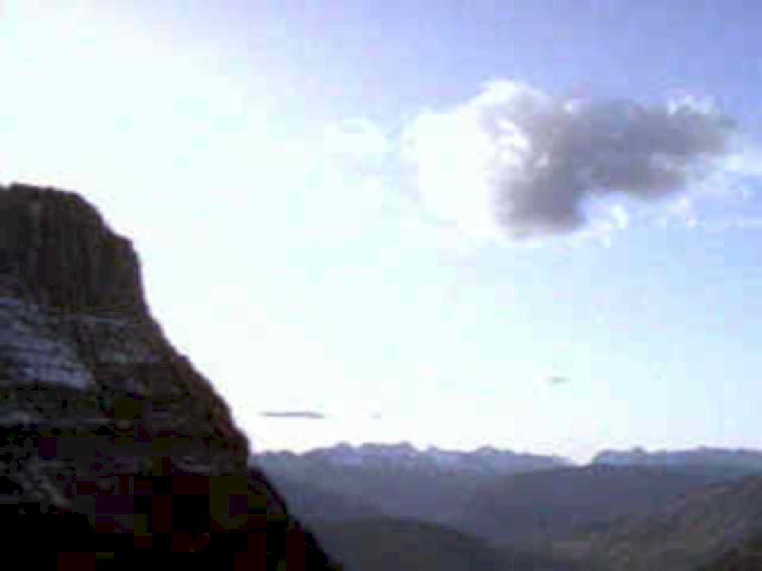 mountain sunrise cliff 21980s 1990s A4 Photo Print