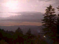 mountain sunset smoke1980s 1990s A4 Photo Print 42