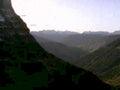 mountain valley scape 11980s 1990s A4 Photo Print