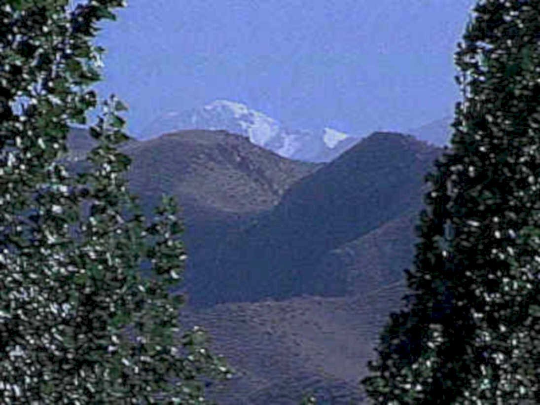 mountain valley scape 51980s 1990s A4 Photo Print