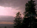 mountains evergreen dusk1980s 1990s A4 Photo Print