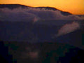 mountains sunset sky1980s 1990s A4 Photo Print