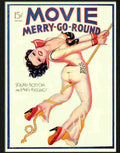 movie merry go round pin up Advert A4 Photo Print