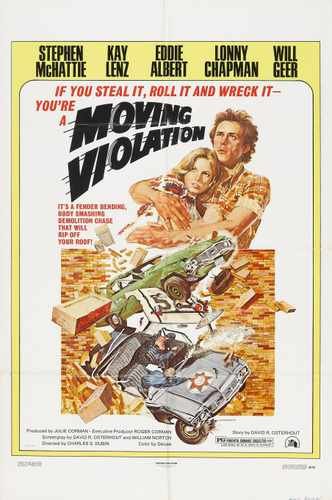 moving violation  01 film star poster A4 Photo Print