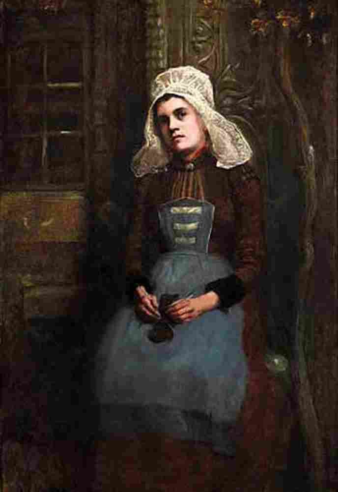 moy A Flemish Belle Art A4 Photo Print