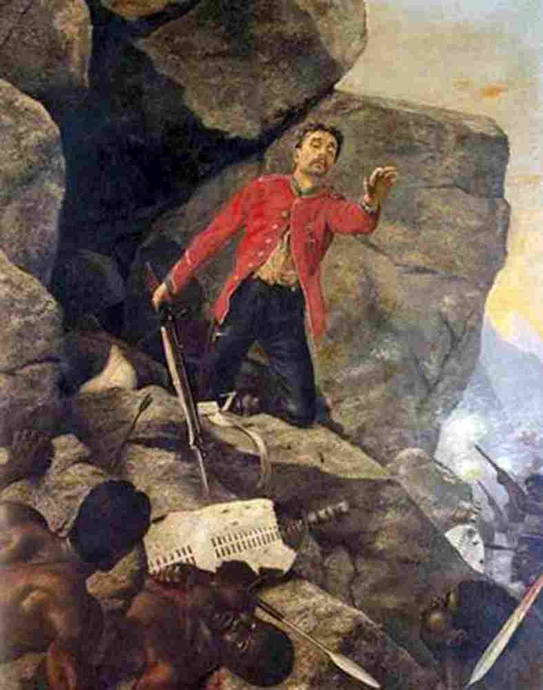 moy The Last of the 24th Isandlwana Art A4 Photo Print