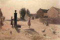 moy The Village Pump Art A4 Photo Print