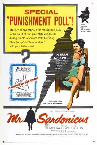 mr sardonicus  01 film star poster A4 Photo Print
