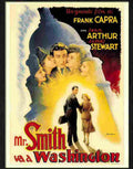 mr smith goes to washington frank capra movie poster 1956 Advert A4 Photo Print