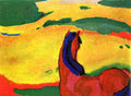 mrc Horse in a Landscape Art A4 Photo Print