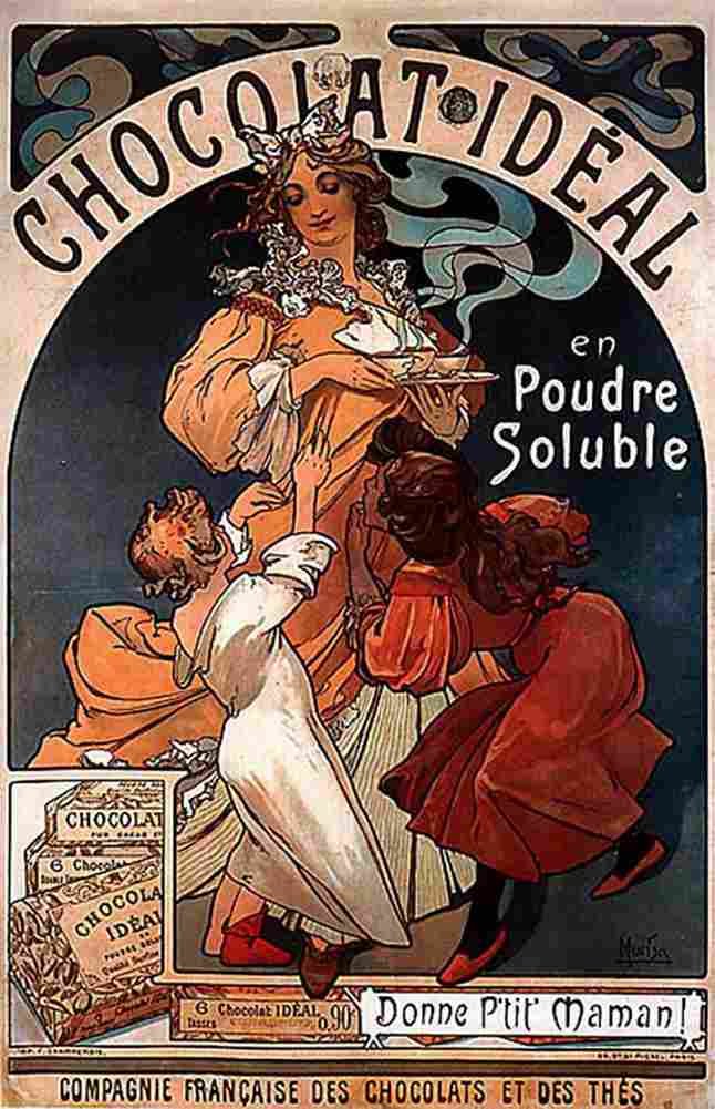 muc Chocolat Ideal Art A4 Photo Print