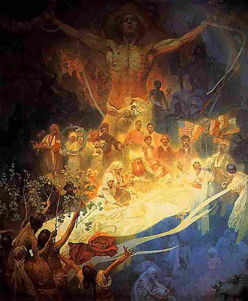muc The Apotheosis of the Slavs Art A4 Photo Print