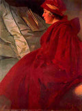 muc The Red Cape Art A4 Photo Print