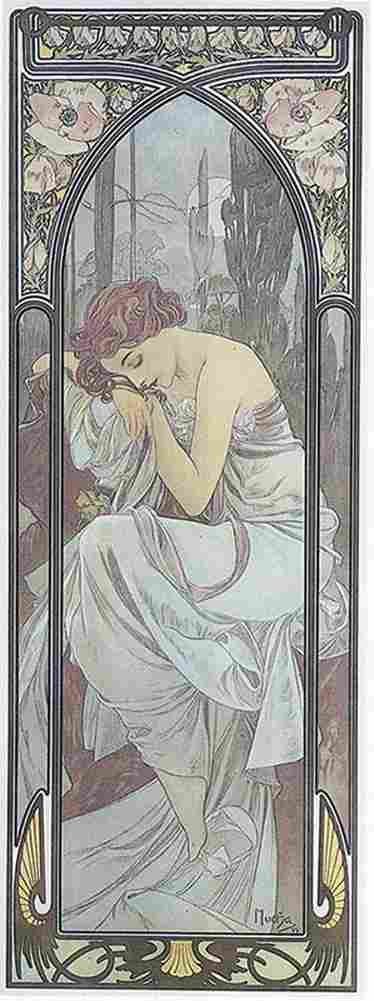 muc a Night Rest Art A4 Photo Print