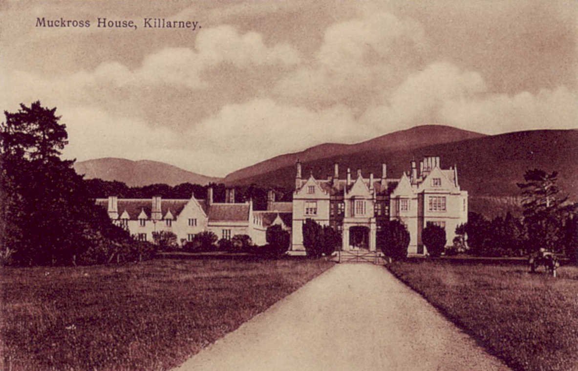 muckross house killarneyVintage 1880s 1900s A4 Photo Print