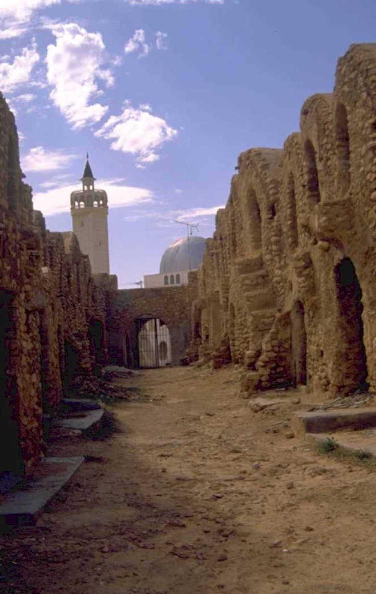 mud brick minaret 1980s 1990s A4 Photo Print