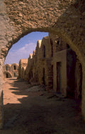 mud brick village 1980s 1990s A4 Photo Print