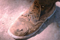 mud brown boot1980s 1990s A4 Photo Print