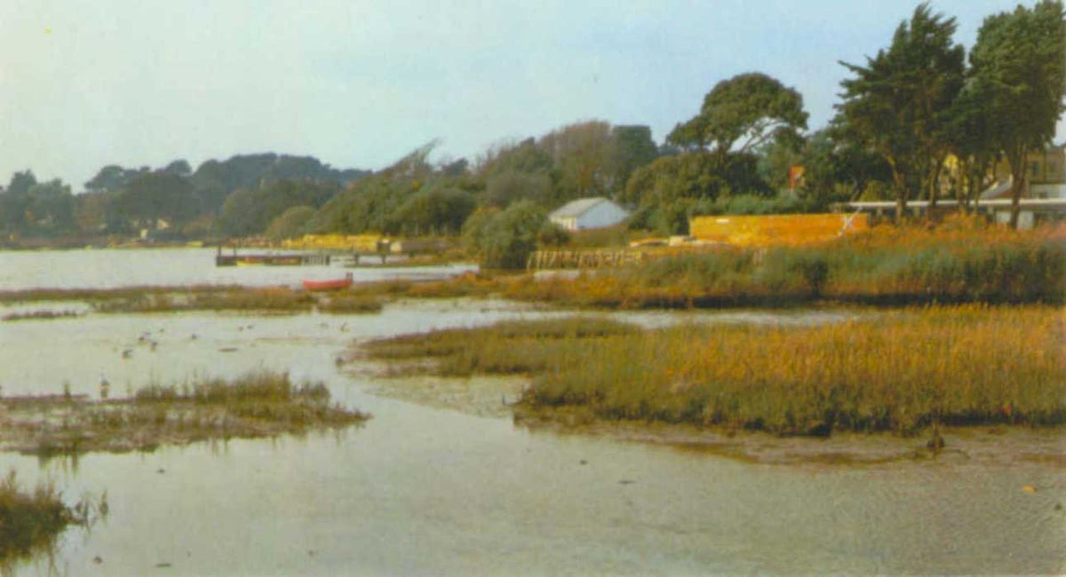 mudflats river estuaryVintage 1880s 1900s A4 Photo Print