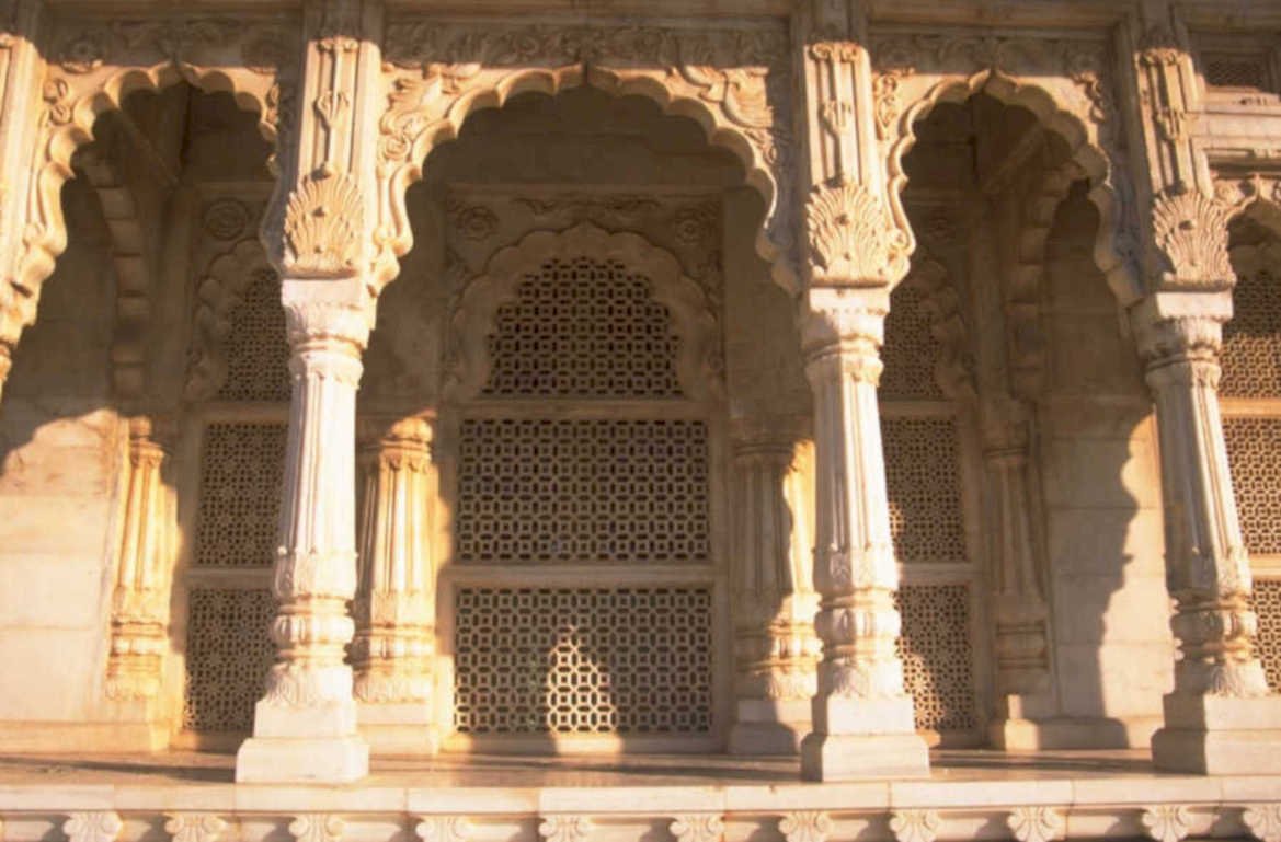 mughal archway agra 1980s 1990s A4 Photo Print