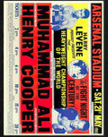 muhammad ali henry cooper boxing may 1966 Advert A4 Photo Print
