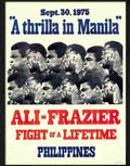 muhammad ali joe frazier thrilla in manila boxing Advert A4 Photo Print