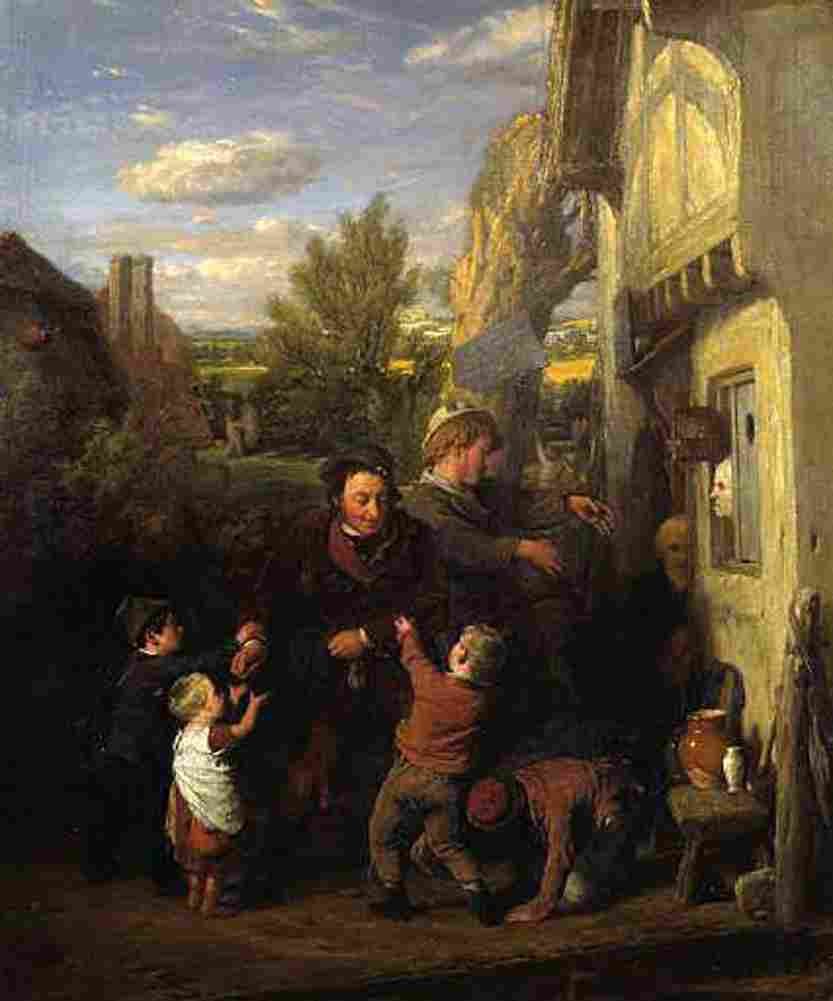 mul Fair Time Returning from the Ale House Art A4 Photo Print