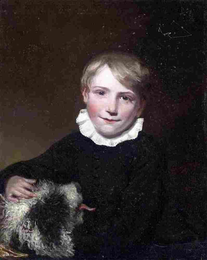 mul Portrait of a Boy Art A4 Photo Print